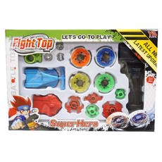 YP TOYS 戰鬥陀螺 合金陀螺 拉線對戰組合 附發射器 玩具, 1個