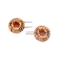 2Pcs 토로이드 코어 인덕터 65125 권선 인덕턴스 22uH 33uH 470uH 인덕터 철 게이지 알루미늄 링 코일, 04 68uH