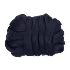 패티킬 로빙 바늘 DIY 공예 벌크 100G 53OZ 뜨개질 담요 원사 펠팅 소프트 네이비 방적, N y