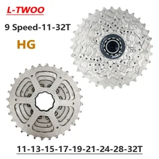 LTWOO HG 허브용 도로 자전거 프리휠 8 10 11/12 속도 8V9V10V11V12V 23T Catraca K7 카세트, 9S 11-32T, 1개