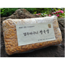 [송도/진천/맛집]1K/토속청국장/국산콩100%/옛날어머니맛/향토식품대상수상품/열두바구니청국장, 1개, 1kg
