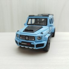 BARBOX G800 合金模型車 1:36 聲光效果 藍色收藏擺飾, 1個, 藍色