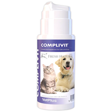 벳플러스 콤플리비트 강아지 고양이 종합 영양제 성장기 보충제 150ml, 1개, 비타민, 30회분