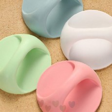 수세미 강력 욕실 탈부착 싱크대 흡착 주방 비누 벽면 거치 물빠짐 홀더, 1개, 블루