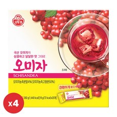 오뚜기 오미자(20T) 360g 4개