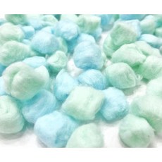 懶懶喵 倉鼠棉球 保暖棉花 100粒裝 倉鼠墊料 脫脂棉 無粉塵 黃金鼠/三線鼠/金絲熊適用, 1個, 千草星芒30g, 30g