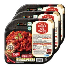 야식만참 하바네로 숯불무뼈닭발, 3개, 250g