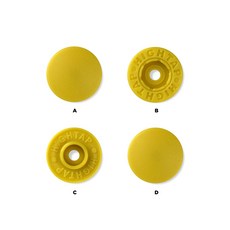 국산 티단추 하이탭 11mm 40세트, 1개, T 127-옐로우그린