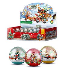 꿈꾸는비 루돌프썰매 캡슐블럭 12개세트 조립블럭