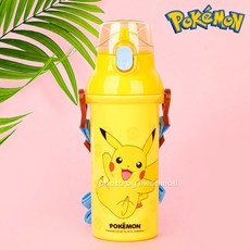 포켓몬 앵커 원터치 어깨끈 물통 캐릭터 피카츄, 1개