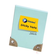 퐁치셀 세로형 파랑 100매 파스텔점착메모지