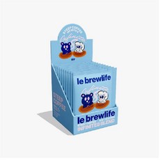 le brewlife INFINITE8 BLEND 無限八 浸泡式精品咖啡 中深烘焙, 10g, 10個