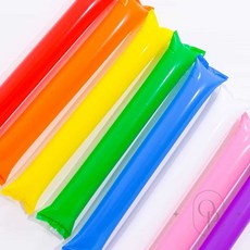 자매디자인 응원막대풍선 2개 체육대회소품, 화이트