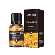 17種味道 香薰精油 加濕器專用精油補充液 紓解 香甜 芳香 水溶性香氛精油, 1個, 9水溶性 桂花-香薰精油10mL