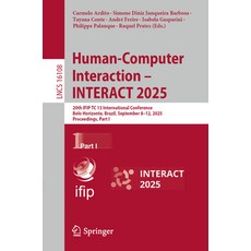 (英文圖書)Human-Computer Interaction - Interact 2025: 20th Ifip Tc 13 International Confer... 平裝版, Springer, 英文