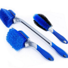 휠브러쉬 세차 디테일링 자동차 셀프세차 차량용 타이어 솔 거품솔, 6x27cm, 1개