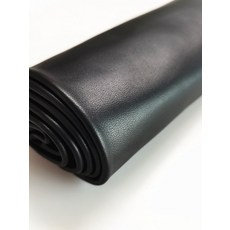 양가죽원단 천연가죽 고급 블랙 의류용 DIY 소재 초박형 0.5mm 가죽공예용, 블랙 40x50 센티미터 한 조각