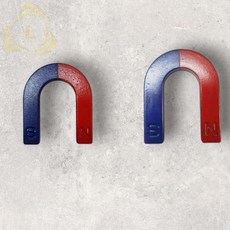 말굽 자석 대 말굽자석대형 자석바