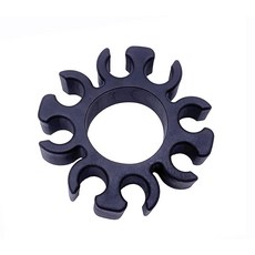 Jiayouy 실리콘 E 드럼 스틱 홀더 클립 최대 4쌍 드럼스틱 홀더 디스플레이 스탠드 드럼스틱 액세서리 (블랙), Jiayouy 실리콘 E 드럼 스틱 홀더 클립, 최대, 1개