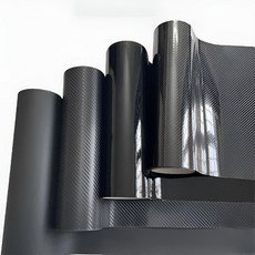 SOTT rap 자동차 랩핑 시트지 150cm, 3D카본블랙 폭30cm, 1개
