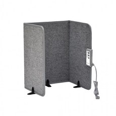 방한 사무실 발난로 파티션 히터 3면 히팅패드, 상세페이지 참조, 1개