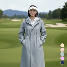 미르픽 고급 골프 우비 비옷 바람막이 레인코트 여성