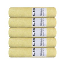 송월타월 선라이즈 프리미엄 뱀부타월 250g, 노랑, 5개