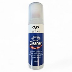 탁구 러버 크리너 하말스폰지클리너 일체형클리너 탁구채 관리용품, 3개, 80ml