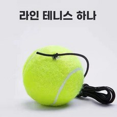 연습 자동 리턴 스프링 스트링 테니스공