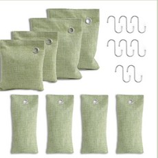 ITSOK 탈취 대나무 숯주머니 8P세트그린 숯제습