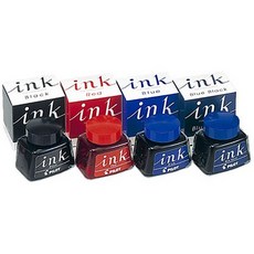 PILOT 百樂 INK-30 鋼筆墨水 (30ml/瓶), 1個, 黑色 (INK-30-B), 黑色