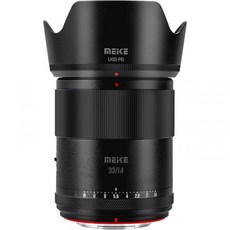 Meike 85mm f1.8 SE II 풀 프레임 STM 고해상도 8K 오토 포커스 중형 망원 렌즈 고정 프라임 초상화 렌즈 Sony E 마운트 미러리스 카메라 A9 A7용II, 33mm F1.4 APS-C