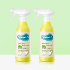 [더마비] 데오프레쉬 풋 샴푸 400ml (포레스트 향)x2개 세트, [더마비] 데오프레쉬 풋 샴푸 400ml (포레스트 향