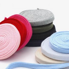 퀼트스타 러블리 소프트 납짝스트링면끈, 1개, 10.블랙