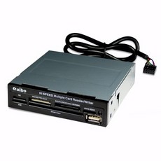 立嵐 X IN 1 多功能晶片ATM 內建式讀卡機，多合一記憶卡讀取，金融交易安全便利，高速傳輸，隨插即用, 1個