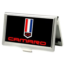 Buckle-Down 명함 홀더 - 쉐보레 나비넥타이 로고 블랙/실버/골드/화이트 스몰 271148