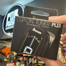 Ibanez PU3 夾式調音器，快速精準調音，小巧輕便，吉他貝斯適用，清晰螢幕顯示, 1個