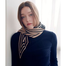 루이까또즈 LOUIS QUATORZE SCARF 마티에르 울 혼방 니트 머플러 2DMK807 221580