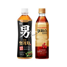 광동 헛개차 500ml 10개+쿠퍼스 헛개차 500ml 10개 총20개, 1세트
