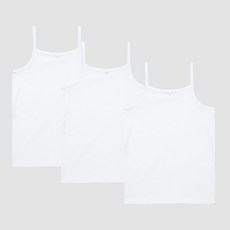 수아팜 여아 베이직 코튼 캐미솔 3매