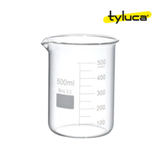 [타이루카] 유리비커 Boro3.3 경질 1급, 5개, 50ml