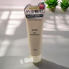 美膚娜娜 ACNE 控油抗痘潔顏乳 120g, 1個, 竹炭顆粒-男士潔顏乳2027.02