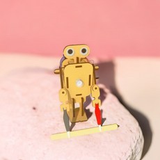 로봇 전기박사 DIY 부도체 전도체 전류 과학실험 (꼬마전구형) 전기흐름 절연체 과학교구
