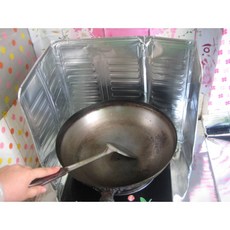 mamabao 瓦斯爐擋油板 防油濺隔油板, 1個, 廚房格油鋁箔板1入