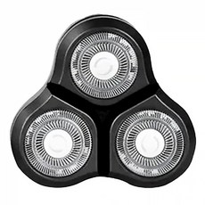 三刀頭刮鬍刀替換刀頭，男士電動刮鬍刀配件，個人理容護理, 1個, 單購-刀頭*1