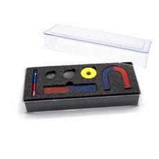 6종세트 초등과학 자석의성질 실험 막대/말굽/링/원통 어린이 조립 학교 에듀 극성 창작