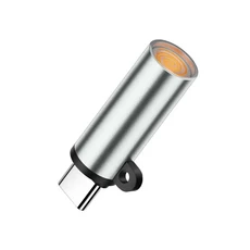 타입 C 미니 라이터 방풍 라이터 야외용 블로잉 라이터 어댑터 USB-C 안전 어댑터, 04 E, 01 CN