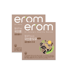 황성주박사의 국산콩두유 플러스검은콩21곡 32입, 190ml, 2개