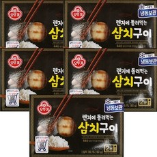 오뚜기 구운 순살 삼치 구이 5팩, 5개