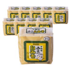 Nakamo 西京甘口白味噌, 10個, 500g